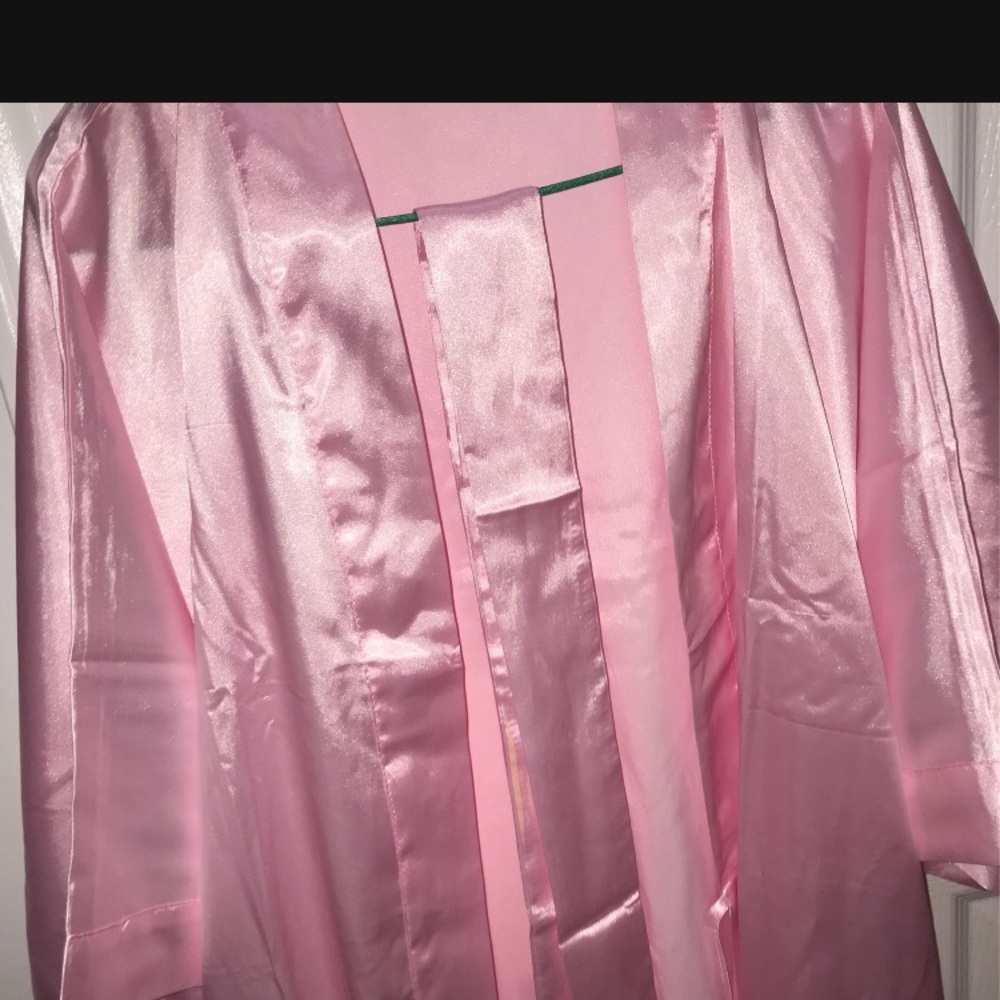 Pink robe